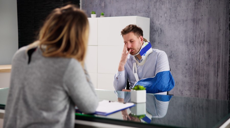 How is fault determined in a personal injury case in Greensboro, North Carolina?