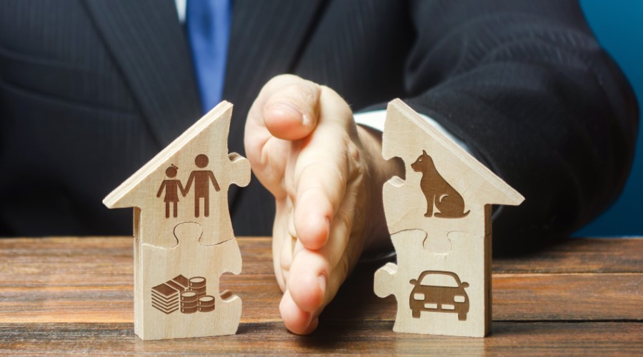 How is property divided in a North Carolina divorce?