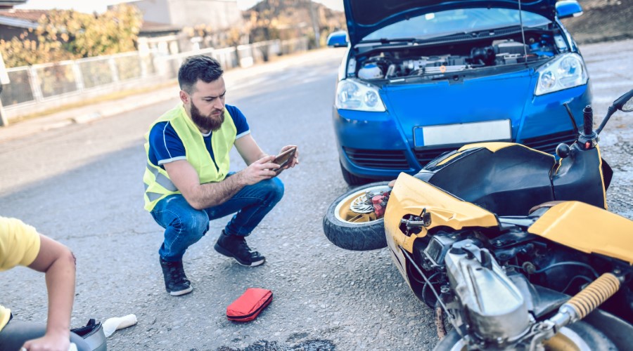 What types of damages can I pursue in a motorcycle accident lawsuit in North Carolina?