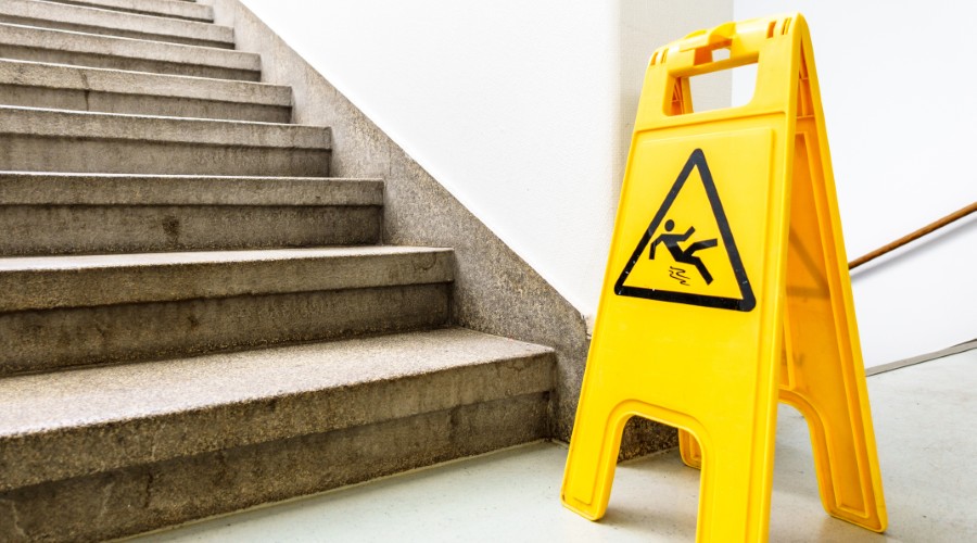 Who is responsible for slip-and-fall injuries in rental properties in Greensboro, North Carolina?